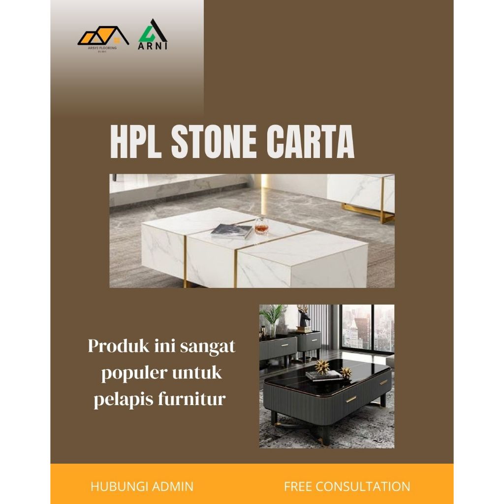 HPL Carta Motif Stone|Kode F dan G