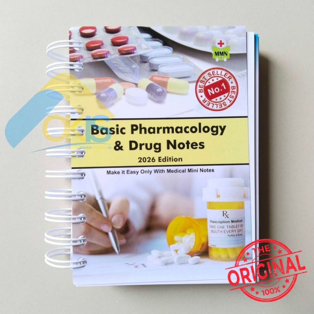 EDISI 2026 Basic Pharmacology and Drug Notes Original Update Buku Saku Farmakologi Medical Mini Note