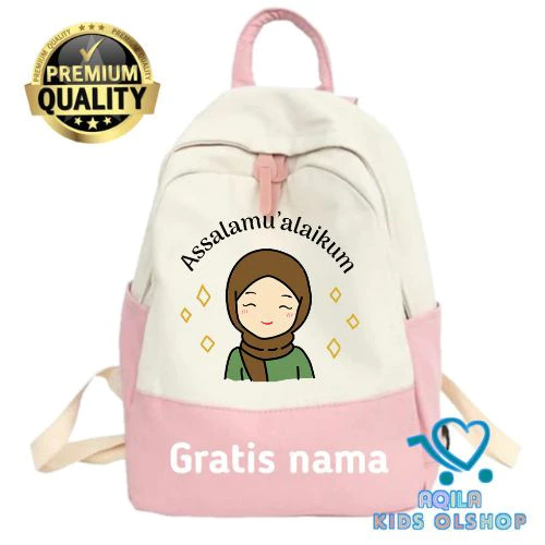 PATRON - Tas Ransel Mengaji Anak Cewek // Tas Mengaji Anak Perempuan Backpack Anak Perempuan Mengaji