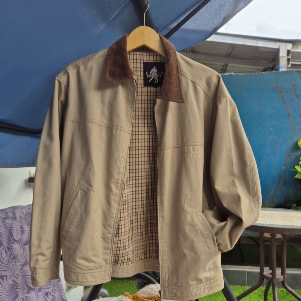 [PRELOVED] HARRINGTON/WORK JACKET ELVIS PRESLEY