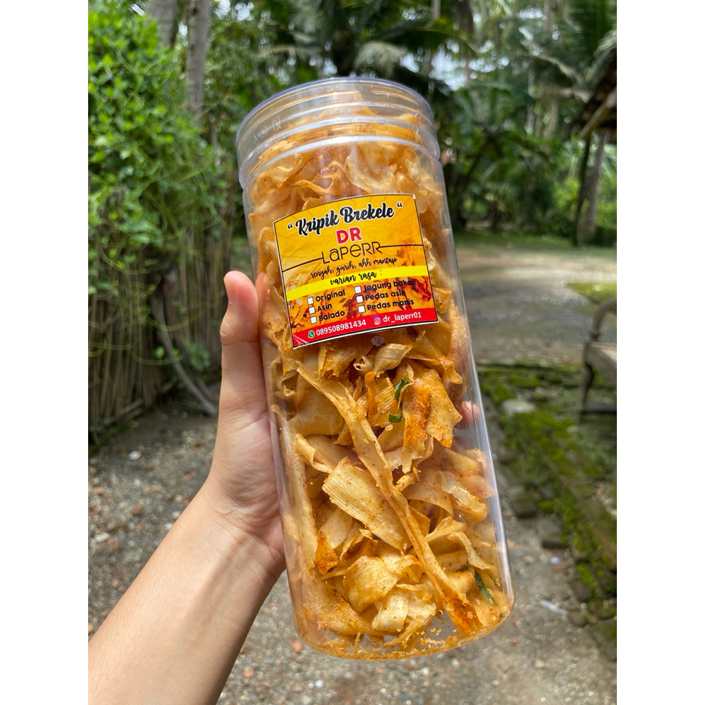 Paket 1 toples brekele 1 toples basreng