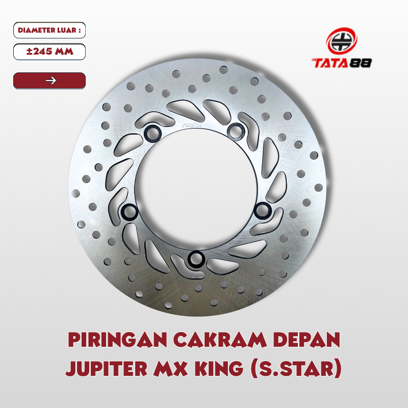 PIRINGAN CAKRAM DEPAN JUPITER MX KING SUNSTAR - PIRINGAN DISC PIRINGAN CAKRAM DEPAN JUPITER MX KING 