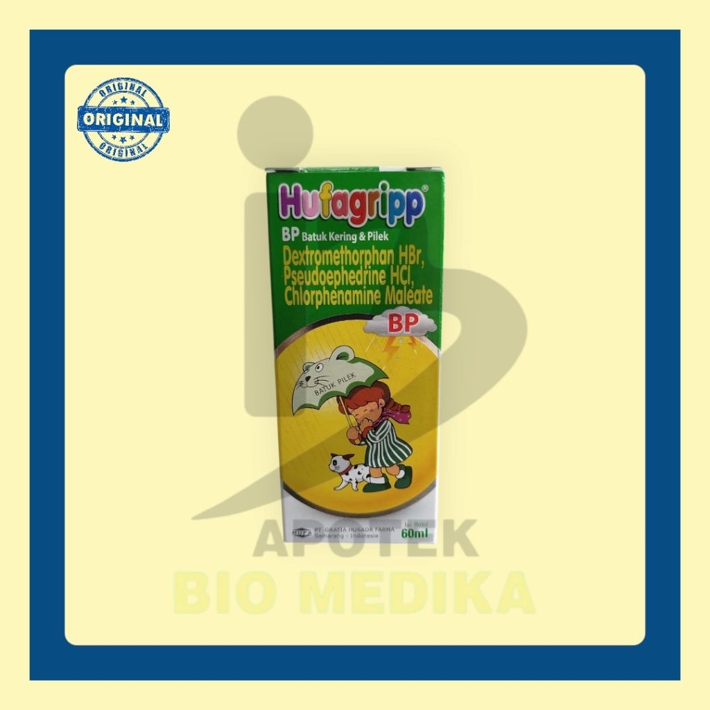 HUFAGRIP HIJAU BATUK PILEK