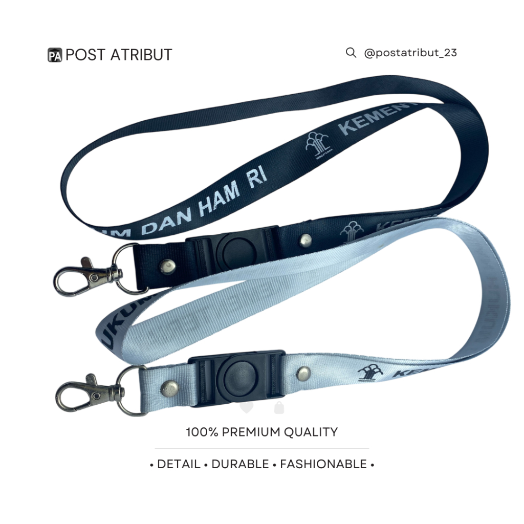 Tali ID Card KEMENKUMHAM/ Postatribut_23/ Pojok pas / Post Atribut / Atribut Lapas