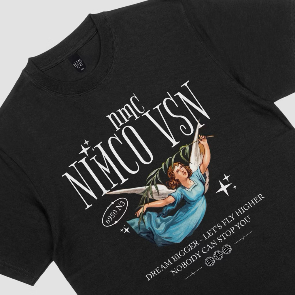 T-shirt NIMCO VSN BLACK