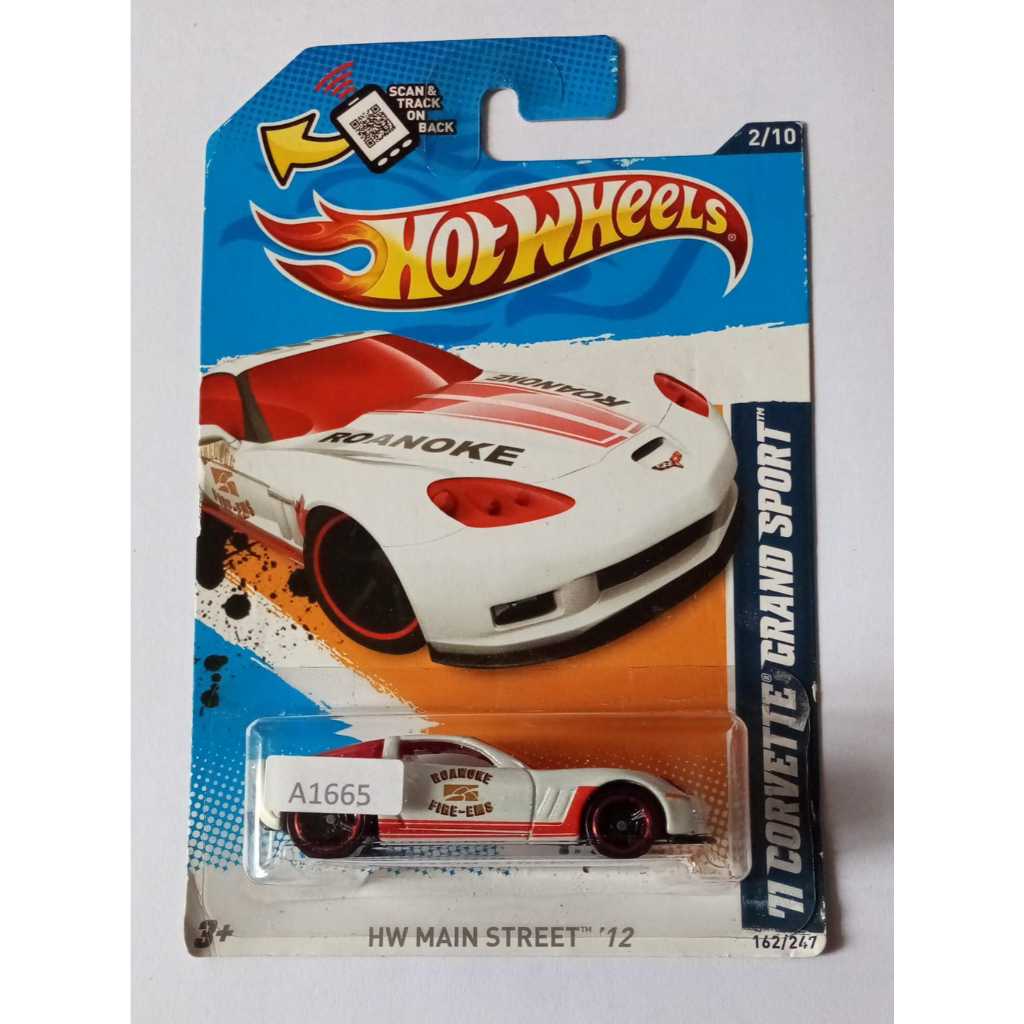 Hot Wheels - 11 Corvette Grand Sport White HW Main Street 12