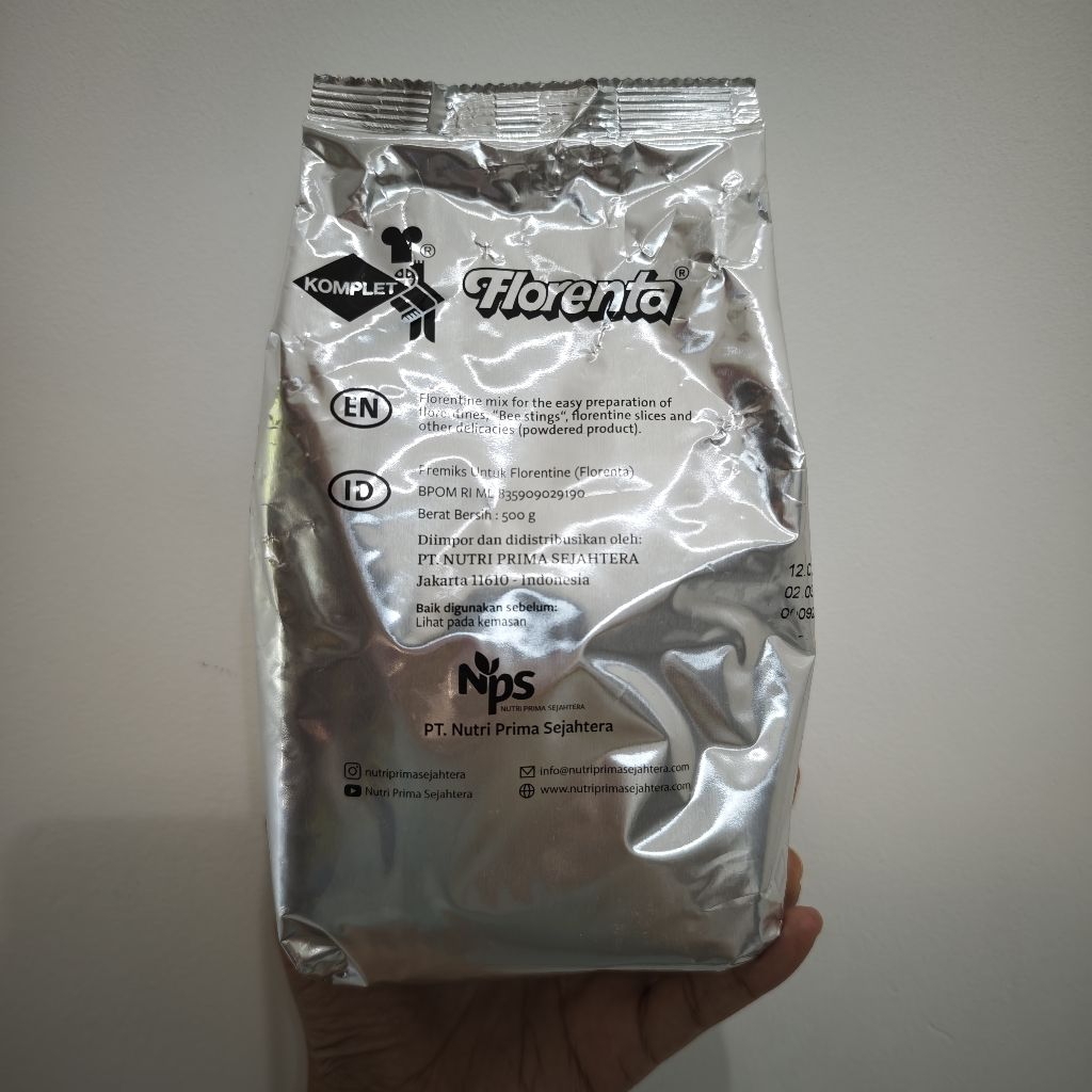 Komplet / Macadams / Redman Florentine Powder 500gr Import Germany Tepung Premix Florenta Cookies Im