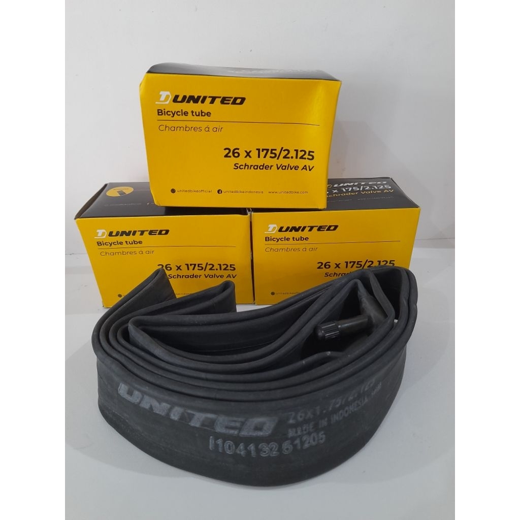 ban sepeda ban dalam united 26x1.175/2.125 av