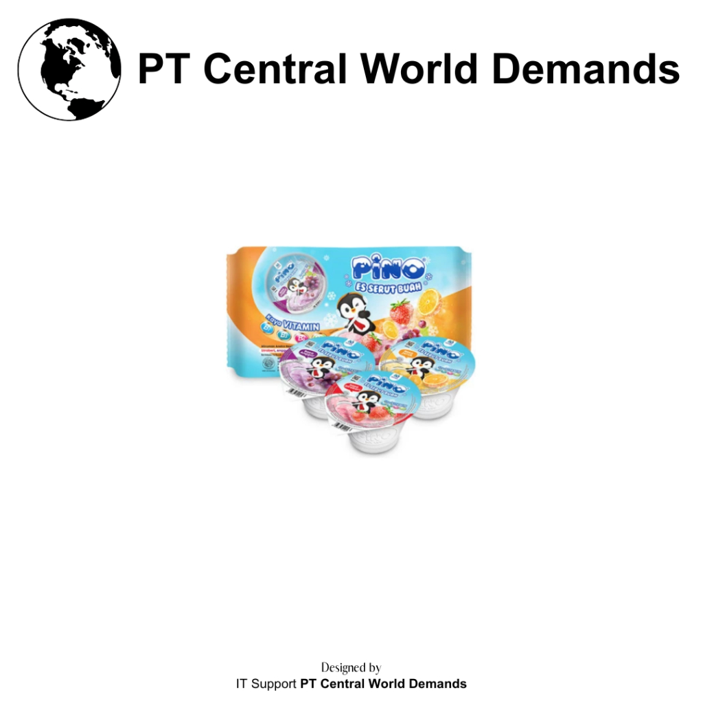 Pino Ice Cup Mini 50ml Isi 4 Cup | Es Cup Anak Jelly Drink Segar