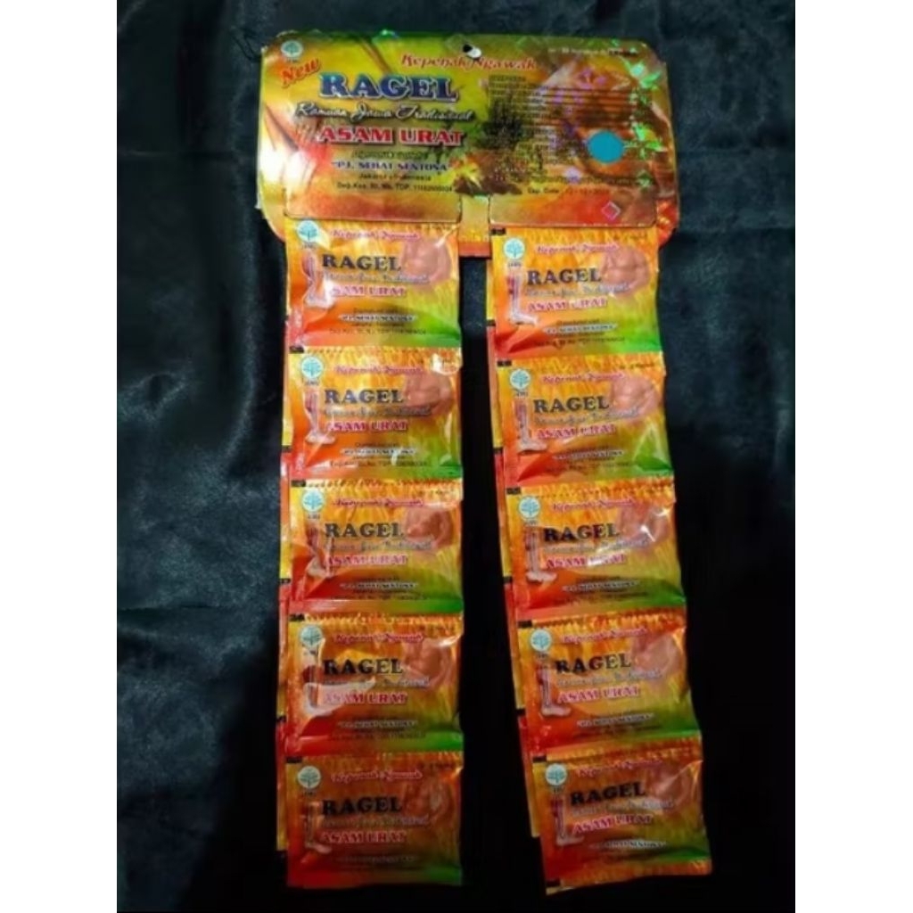 ragel kapsul asam urat
