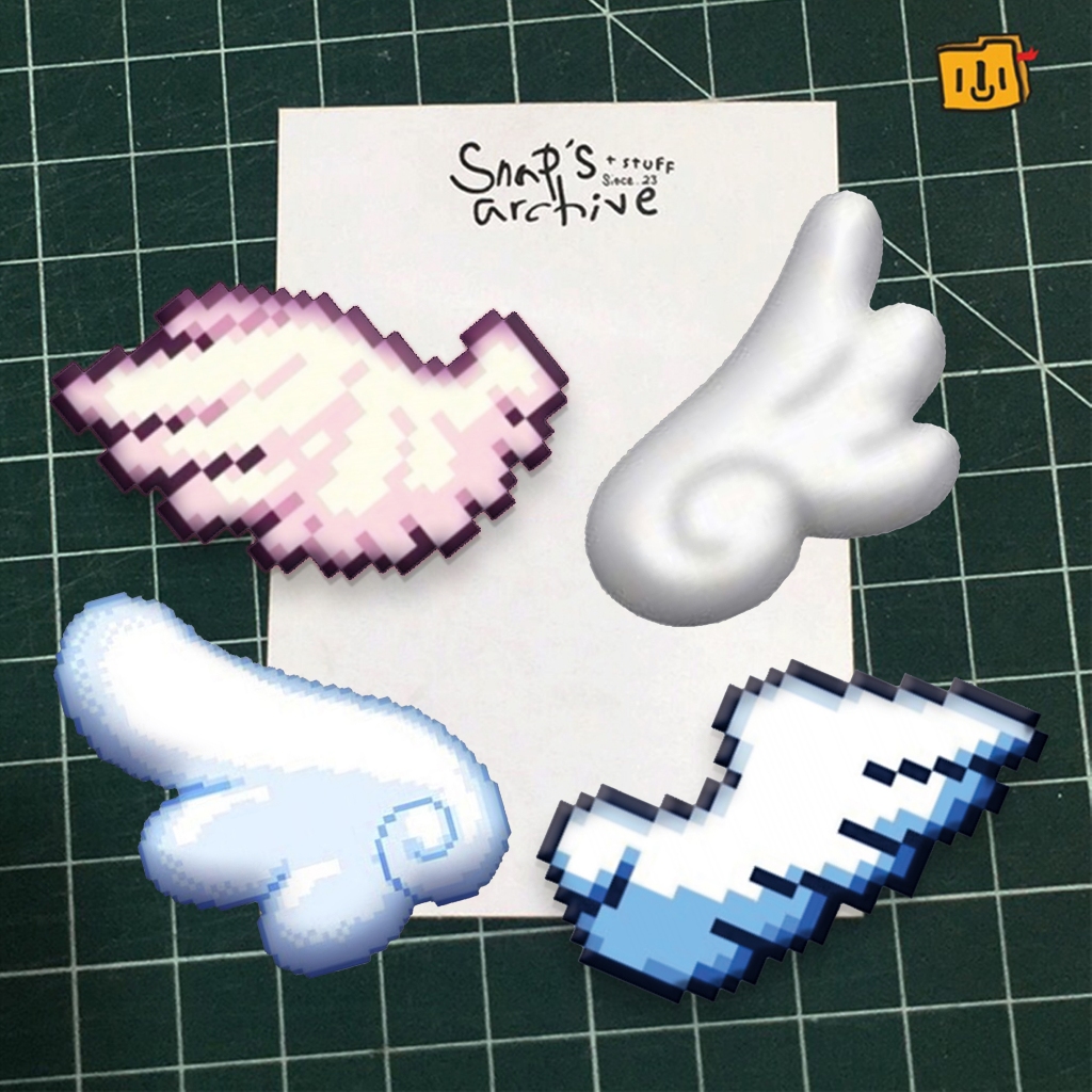 Pin Resin Y2K Wings SS'a stuff