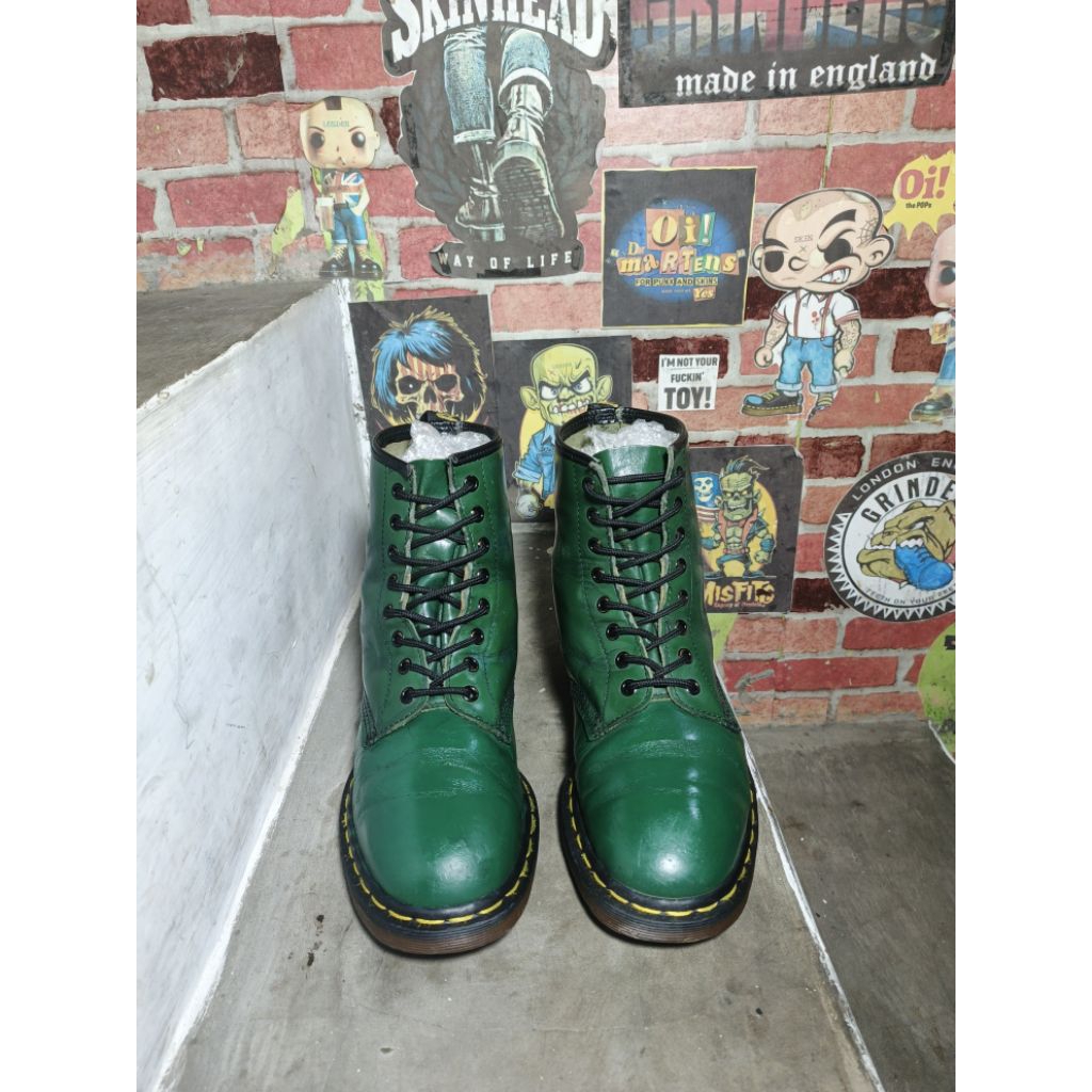Dr.martens 1460 green smooth