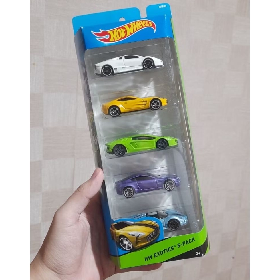 Hot Wheels Hw Exotics 5 Pack 2014