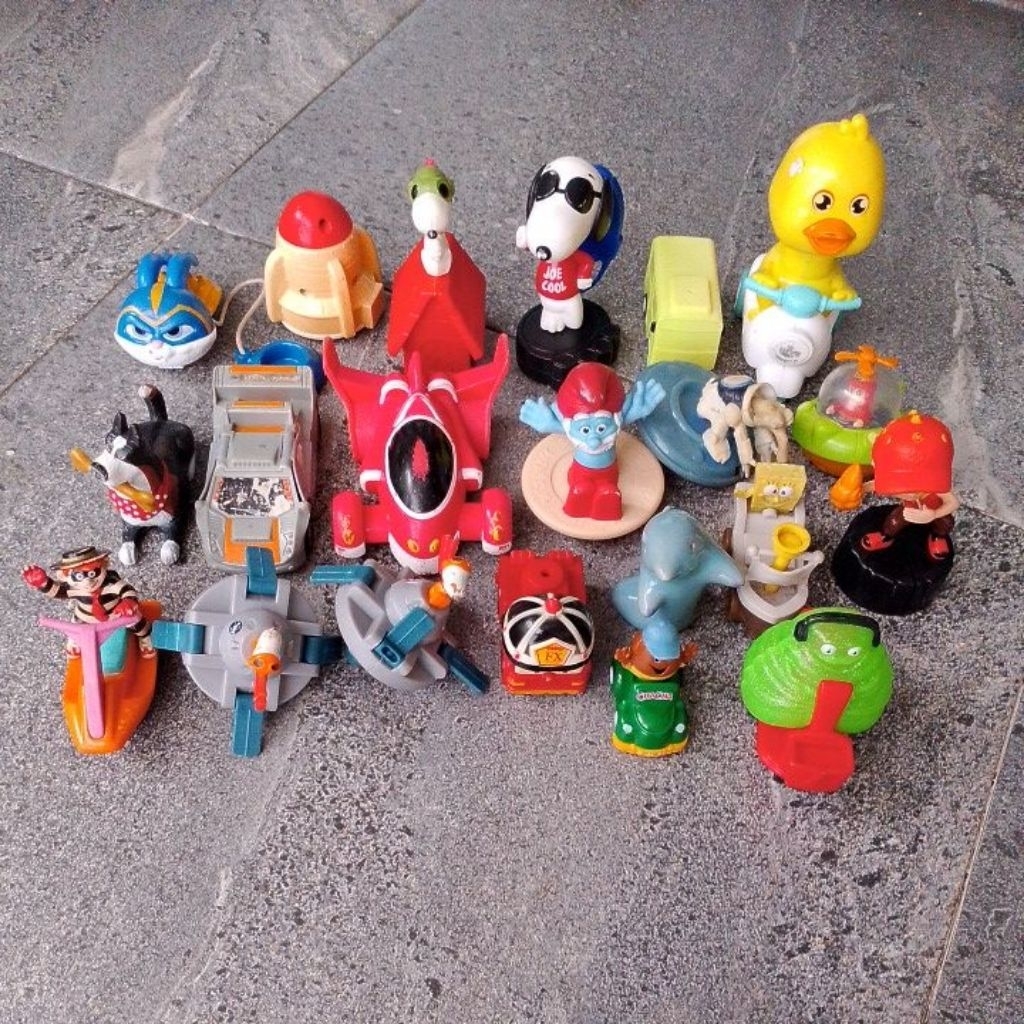 Mainan Action Figure McD Mix Borongan Murah