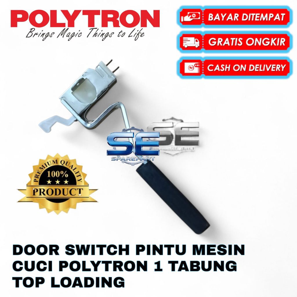 Door Switch Pintu Mesin Cuci Polytron Zero Matic - Door Switch Pintu Polytron
