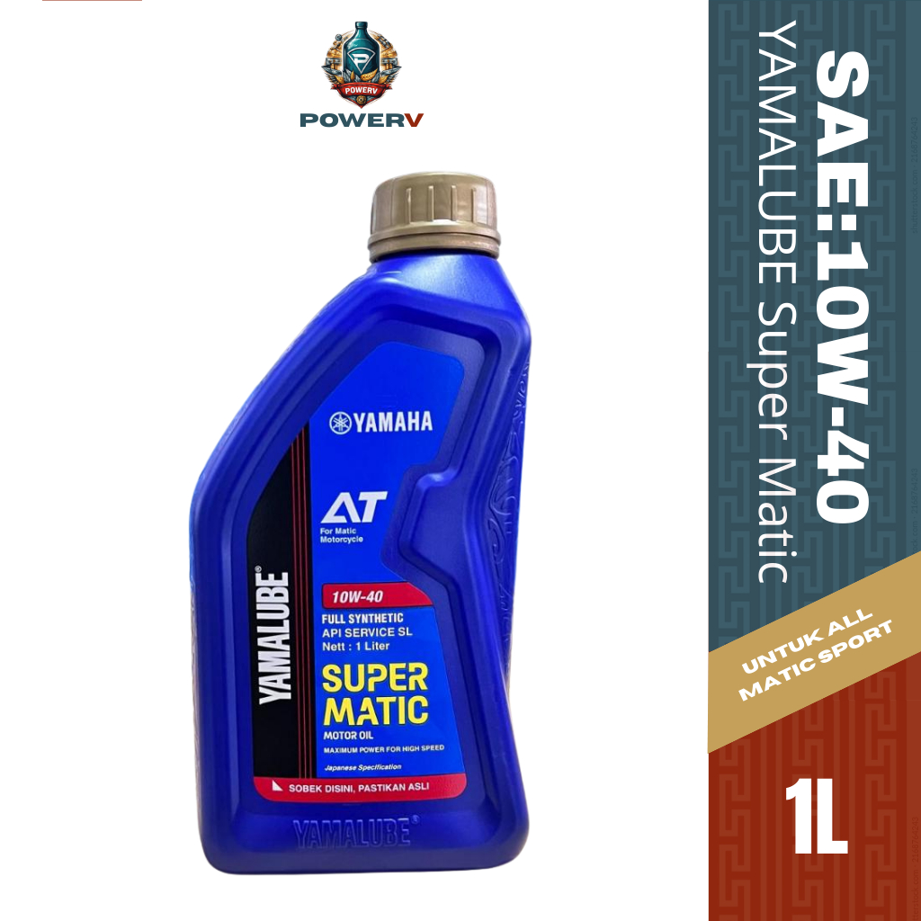 OLI YAMALUBE SUPER MATIC 1 LITER 10W-40