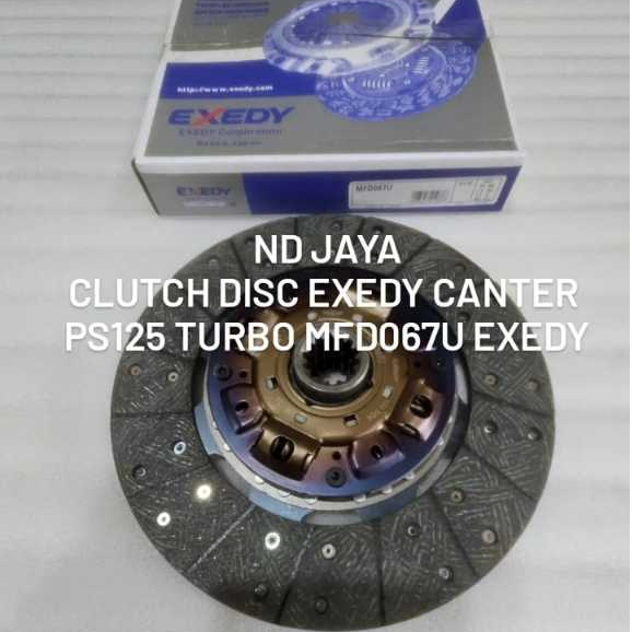 CLUTCH DISC EXEDY CANTER PS125 TURBO MFD067U PLAT KOPLING EXEDY