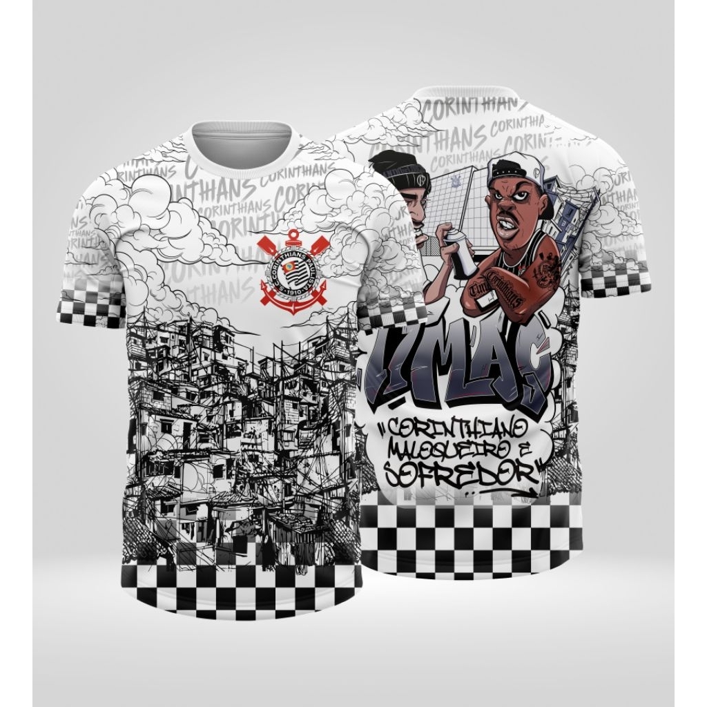 Kaos Baju Jersey Corinthians Olahraga Sport