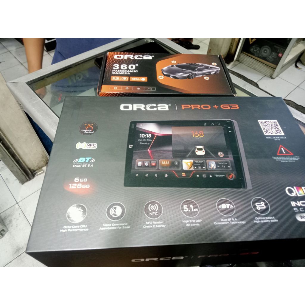 Head unit orca pro P camera 360