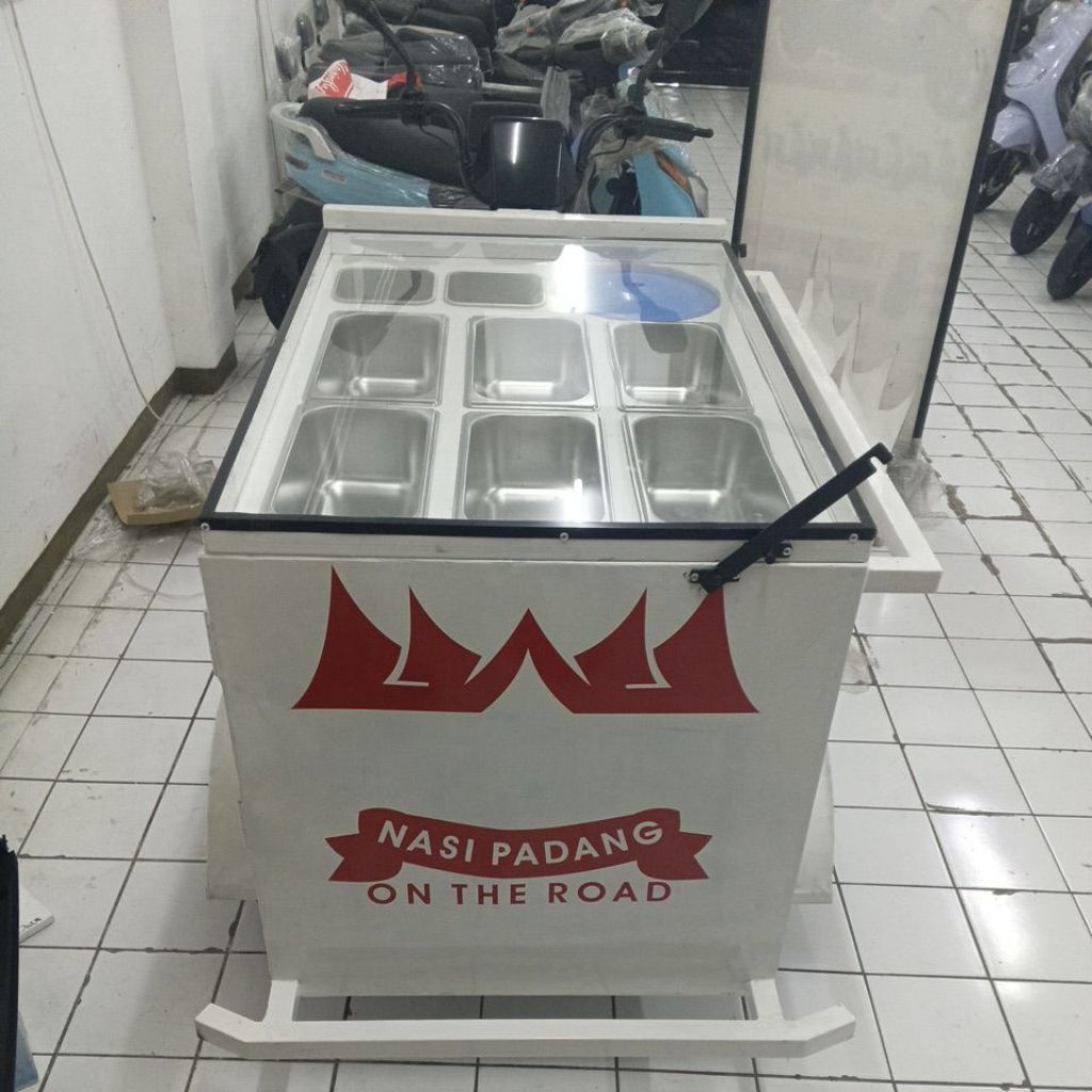 gerobak keliling nasi Padang