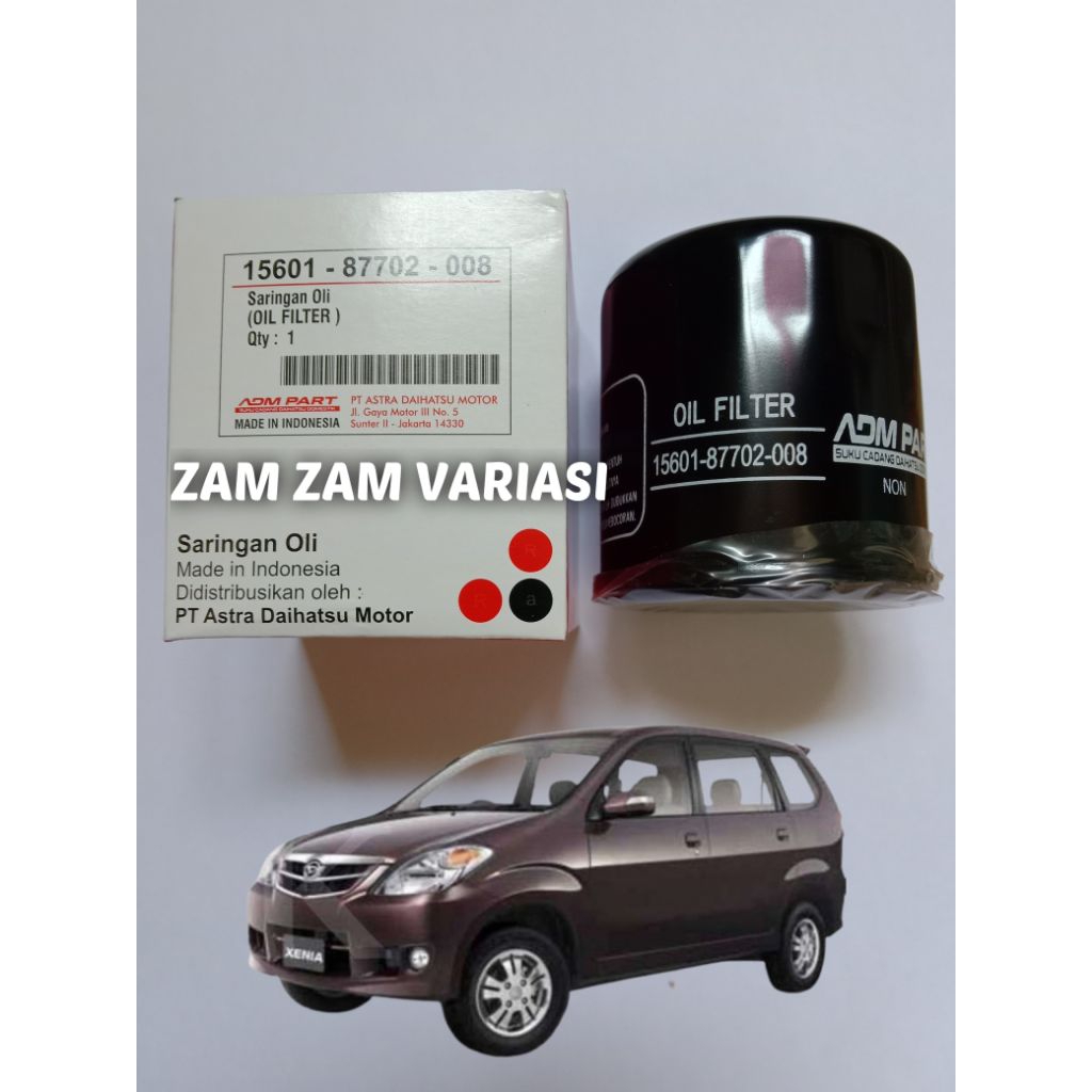 Filter oli xenia 1000cc