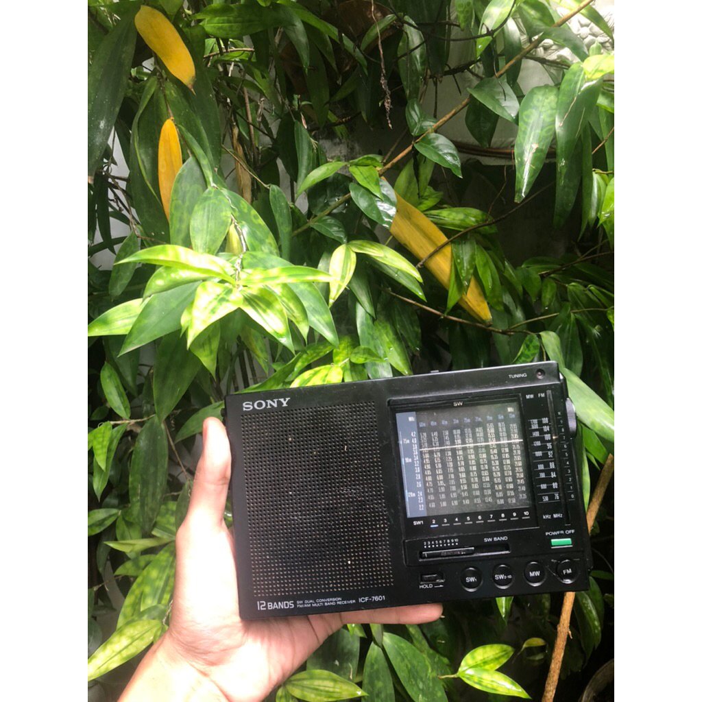 radio sony icf 7601 minus