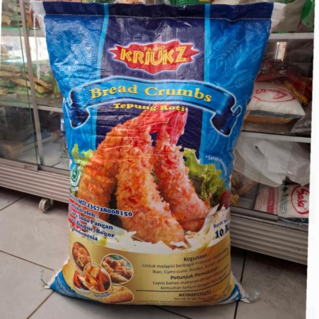 Tepung Roti White / Putih Kriukz 10kg – Tepung Roti Renyah Serbaguna