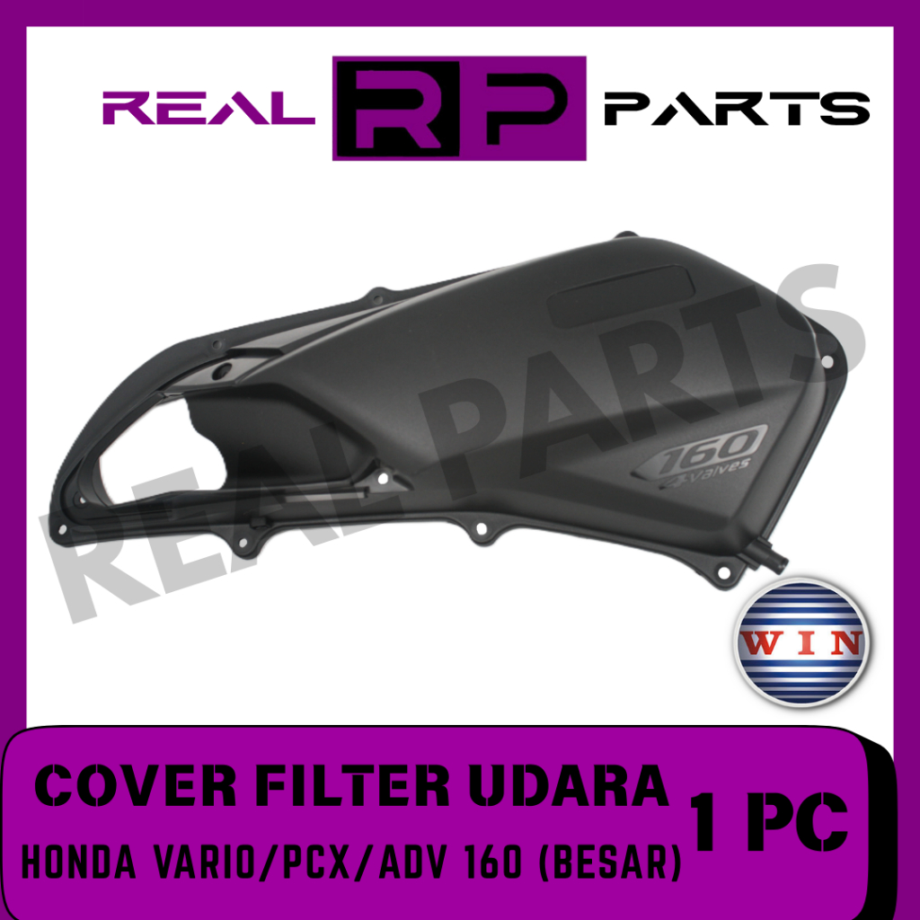 REAL-PARTS/WIN-COVER-FILTER-UDARA/SUB-ASSY-AIR-CLEANER/TUTUP/BOX/SARINGAN/INTAKE/MOTOR/HONDA/VARIO/P