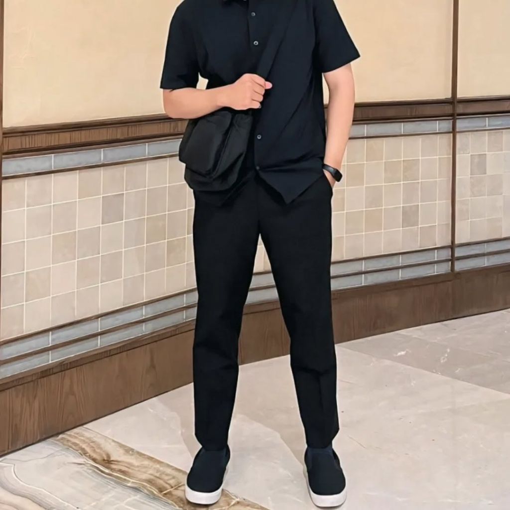 GLOBAL WORK ANKLE PANTS