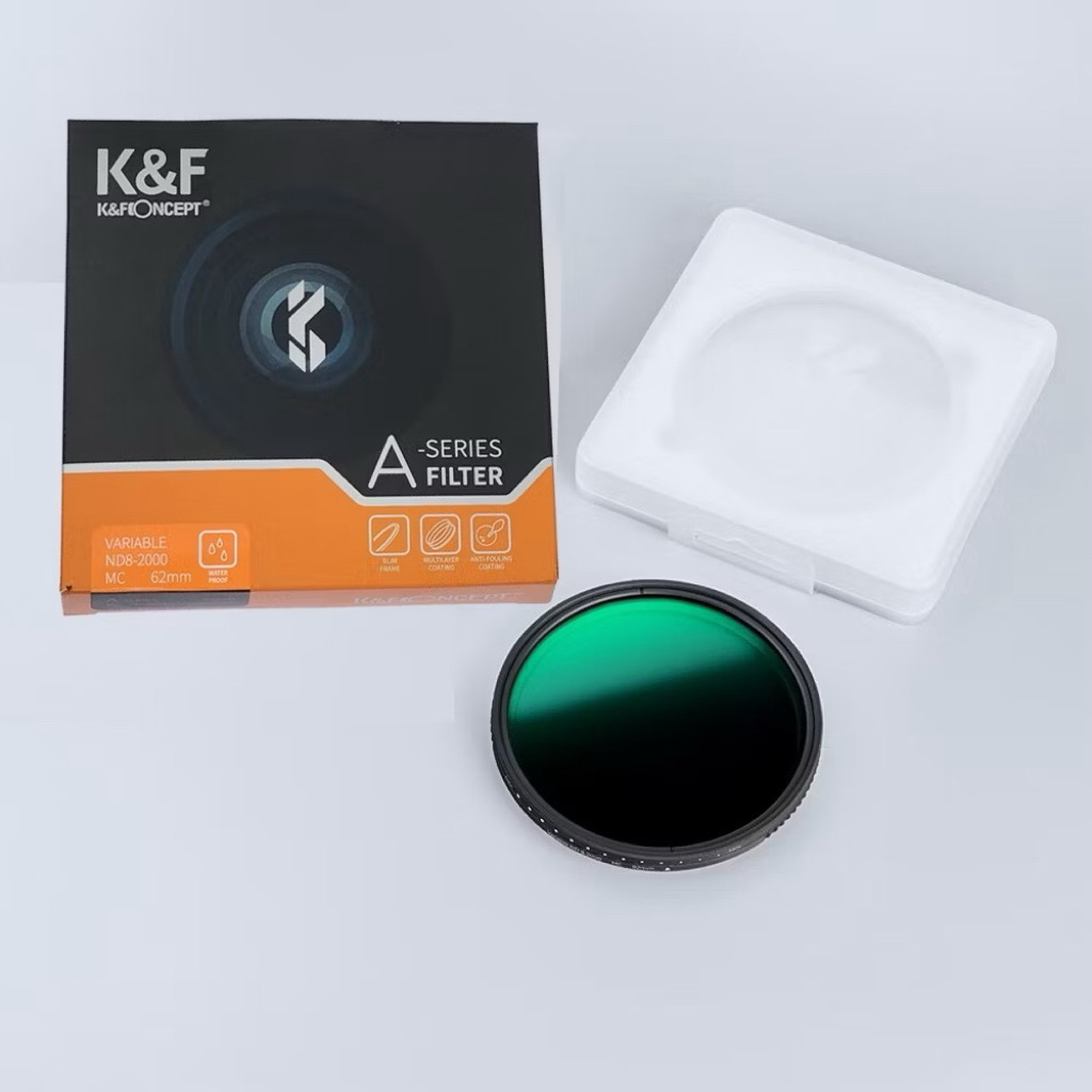 second KNF CONCEPT Filter Variable ND 8-2000 A SERIES Nano Coating  - 52mm - for Canon Nikon Sony Fu