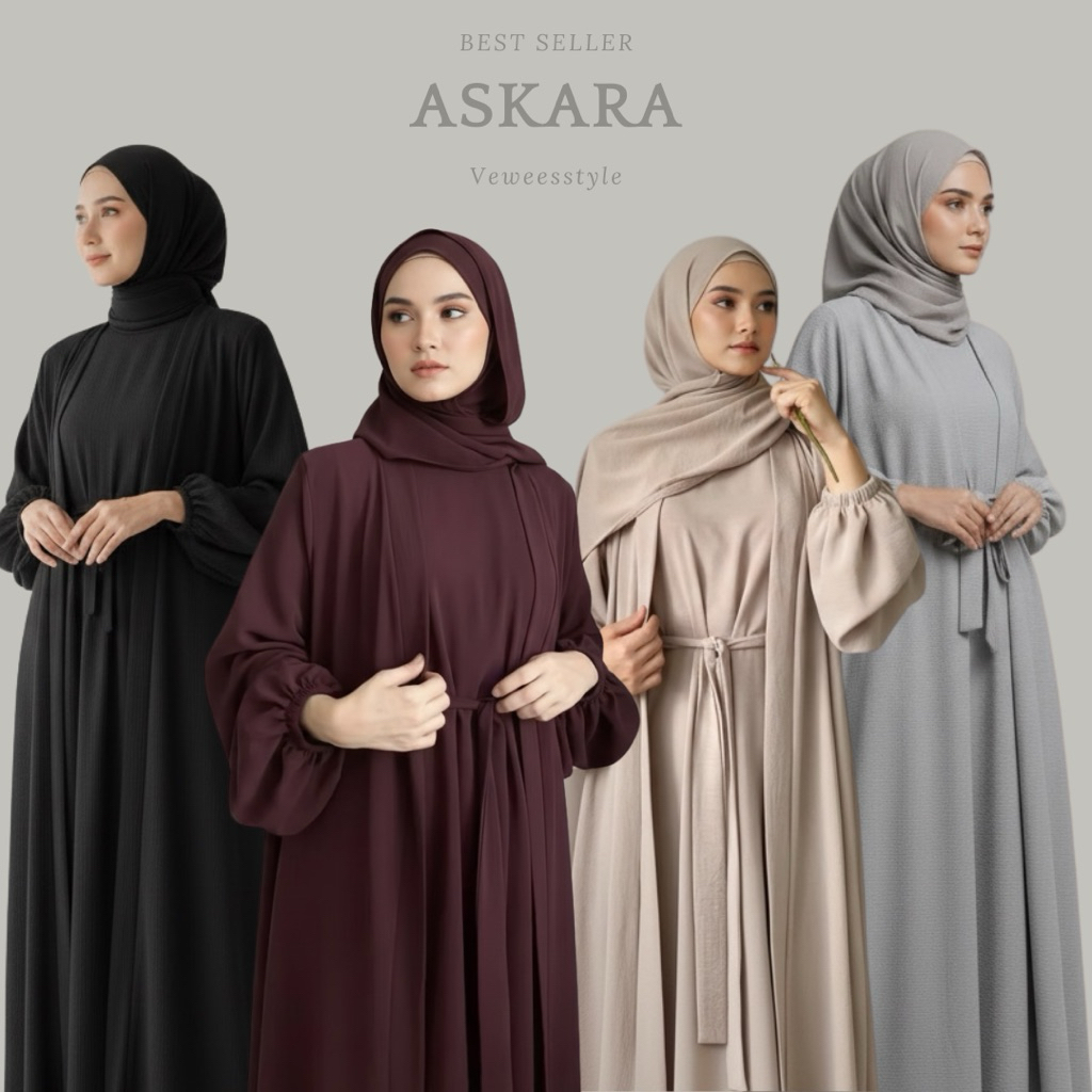 ASKARA Veweesstyle | Gamis Adem Nyaman