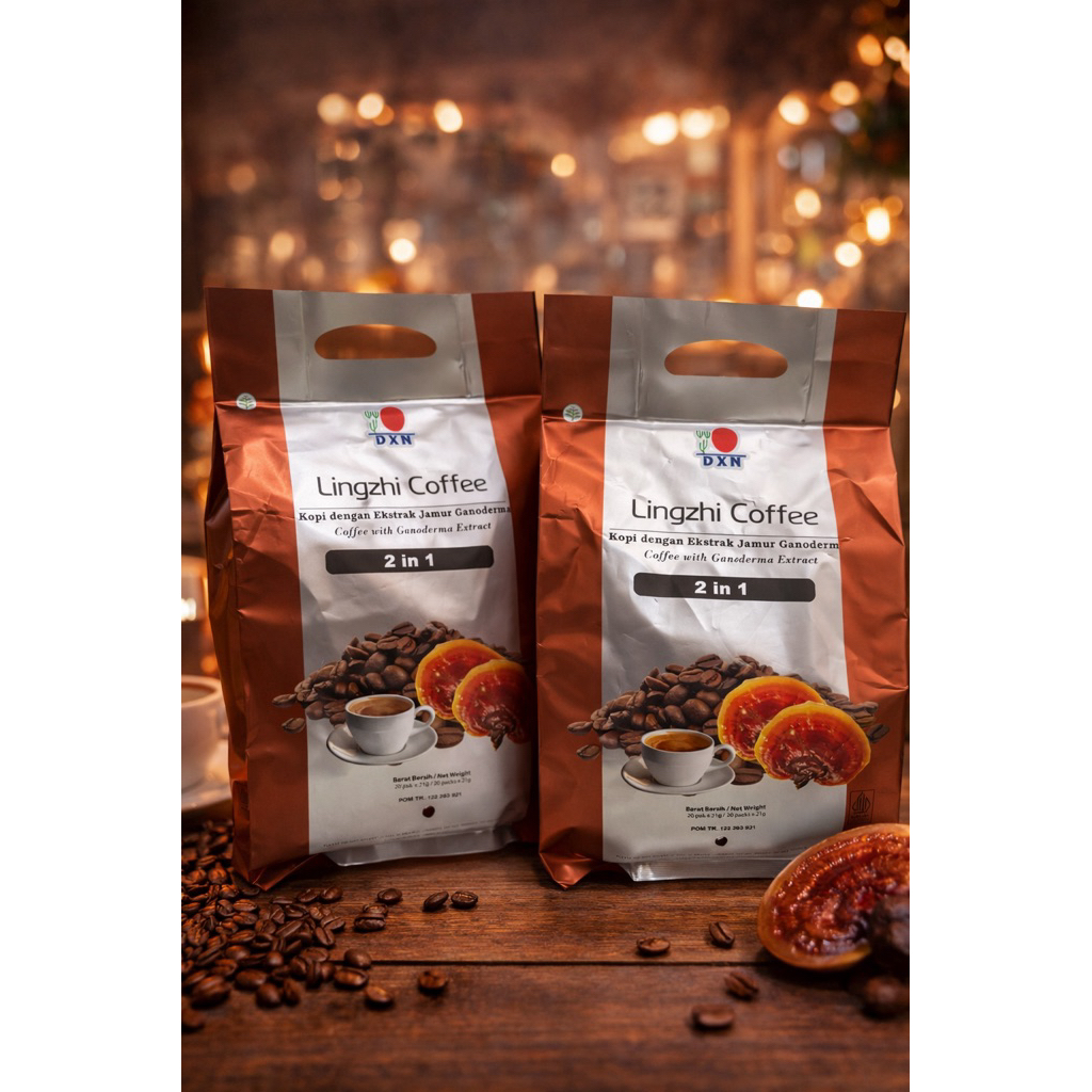 Lingzhi Coffee Dxn Kopi Original 100%