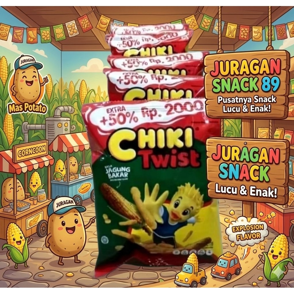 Chiki Twist Renceng (10pcs)