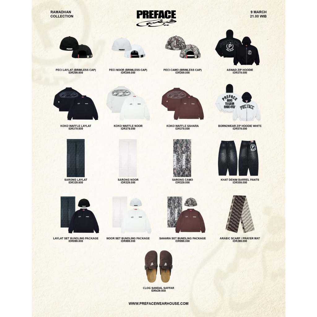 [ORIGINAL] Preface - Hoodie, Leather Jacket, Tshirt, Bag