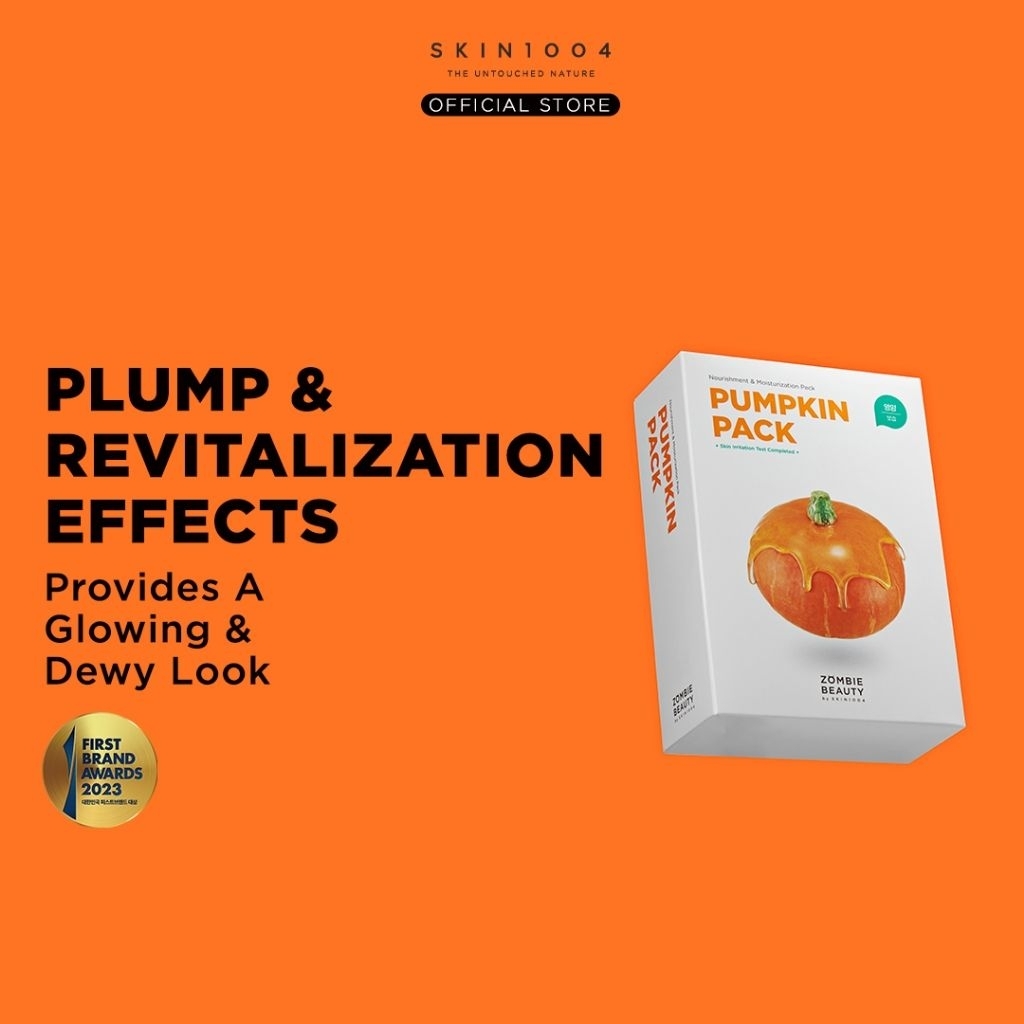 Zombie Beauty by SKIN1004 (Nourishment) Pumpkin Pack*8ea