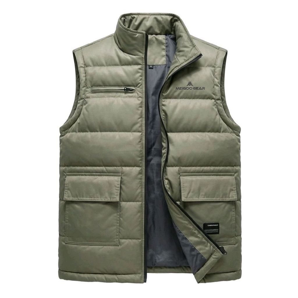 KICKSOOGAR Rompi Distro Bahan Import COD vest motor tebal anti angin Sage