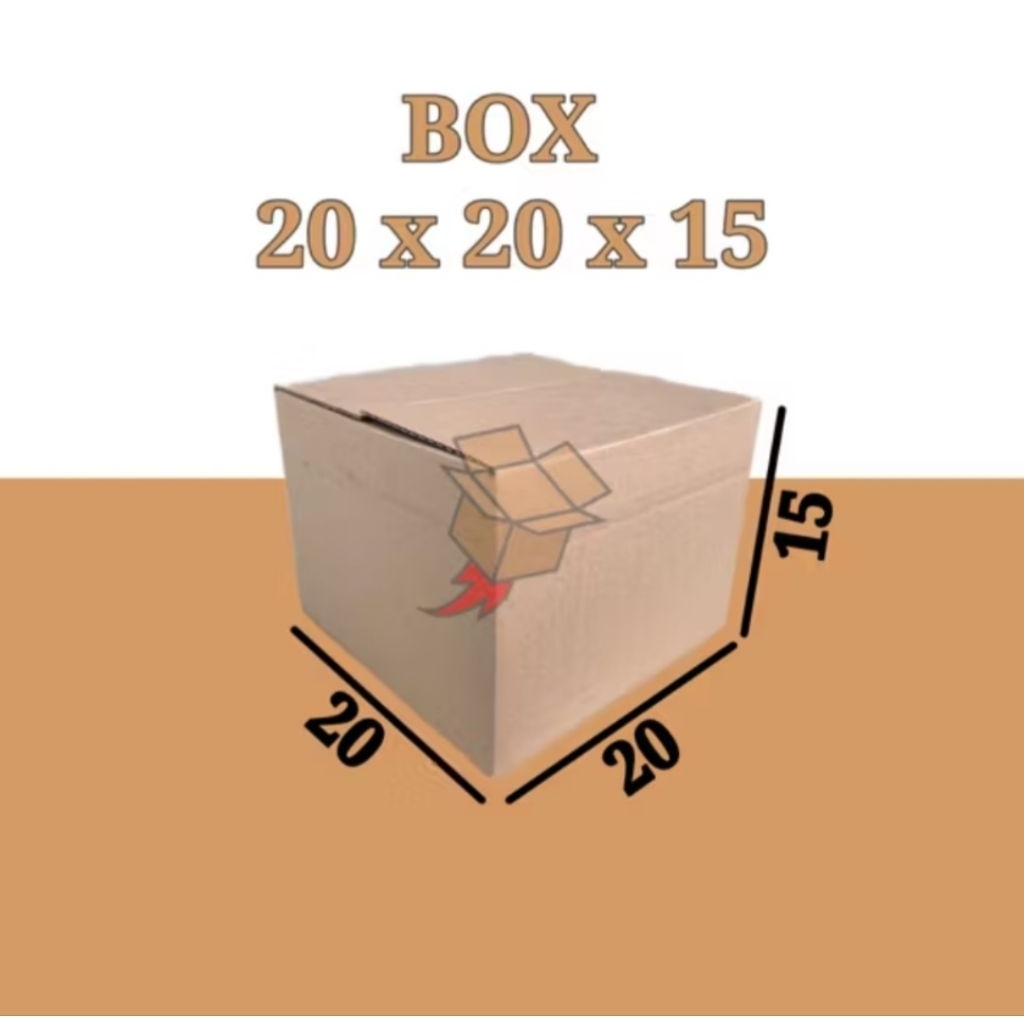 kardus packing 20x20x15