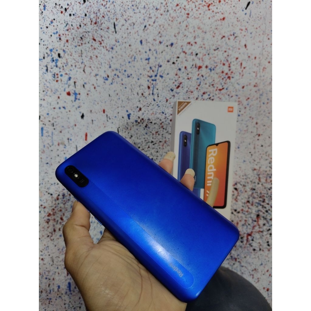 Redmi 9A ram 3 internal 32gb second mulus lengkap
