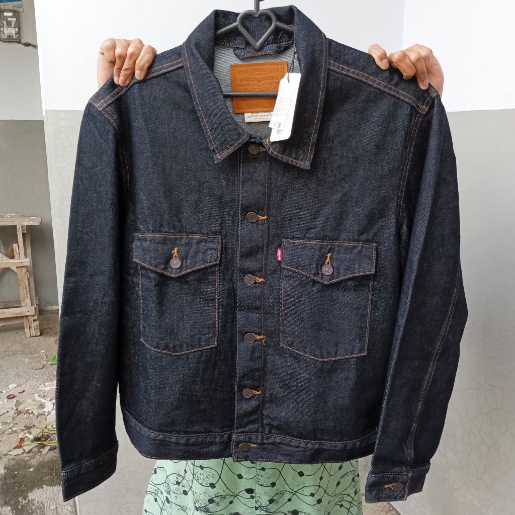 Levis embarcadero station jacket rinse BNWT original murah
