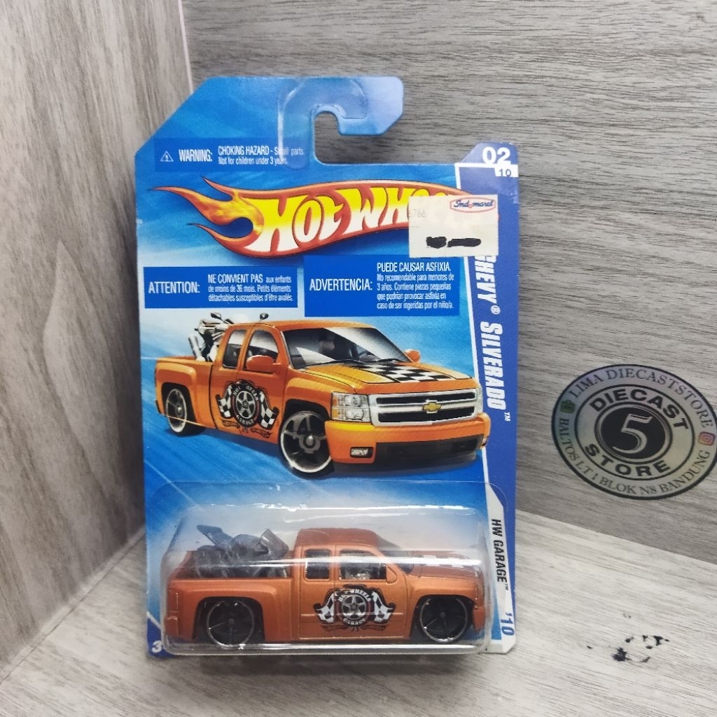 hotwheels garage chevy silverado