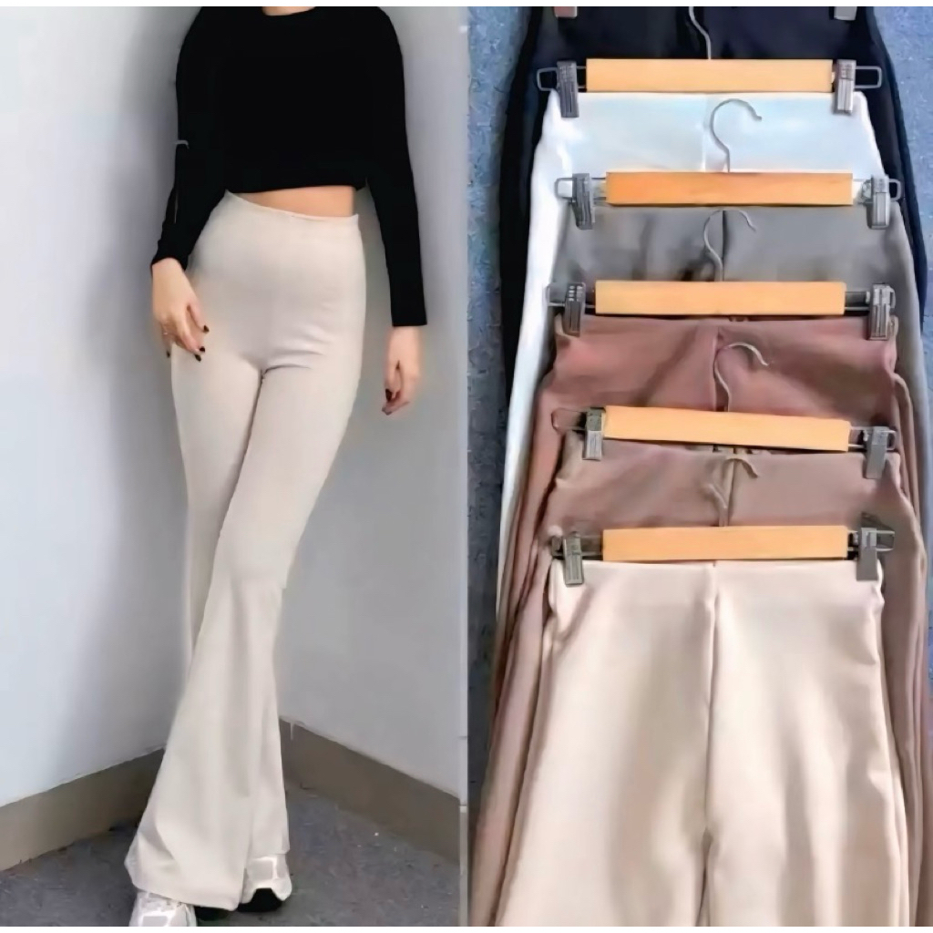 CELANA KULOT SCUBA HIGHWAIST CUTBRAY