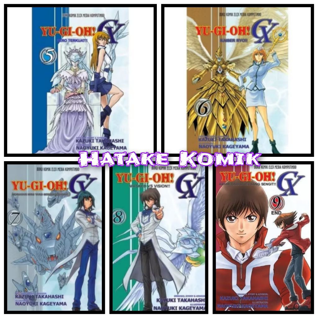 Komik Yugioh GX 1 2 3 4 5 6 7 8 9 End