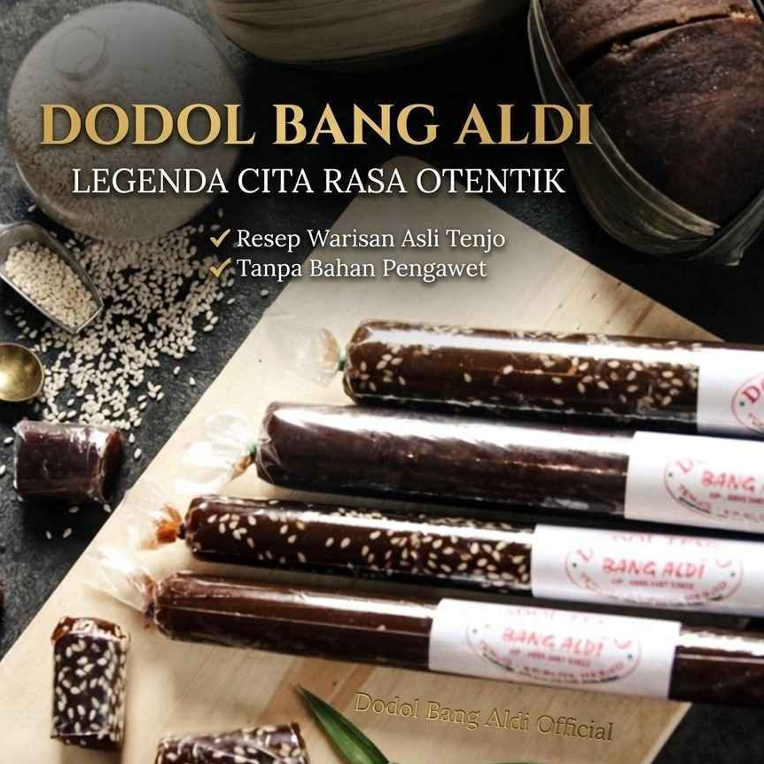 dodol tenjo bang aldi 500 gr isi 3