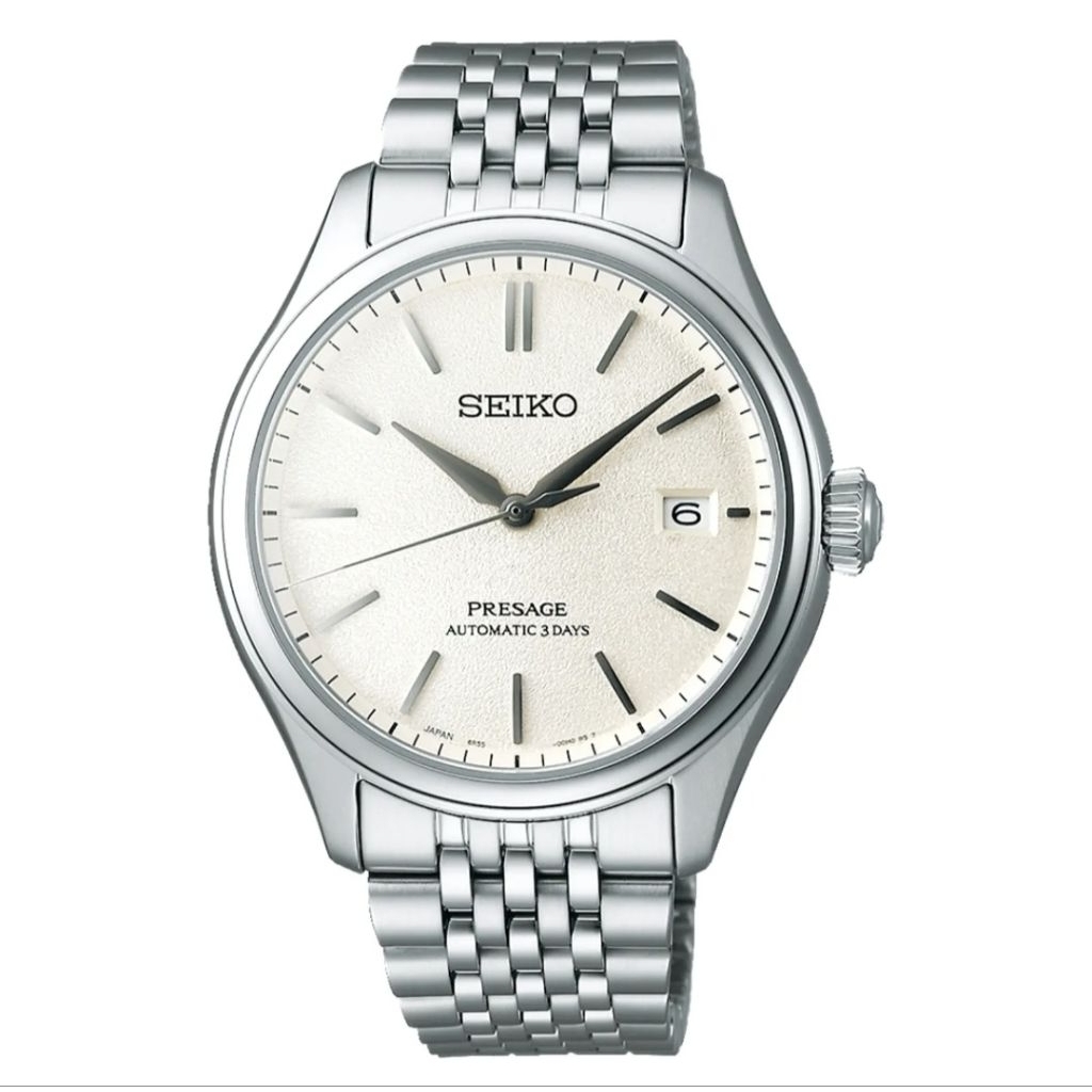Jam Tangan Pria Seiko Presage SPB463J1 Classic Automatic Sapphire Shiroiro Made in Japan SPB463