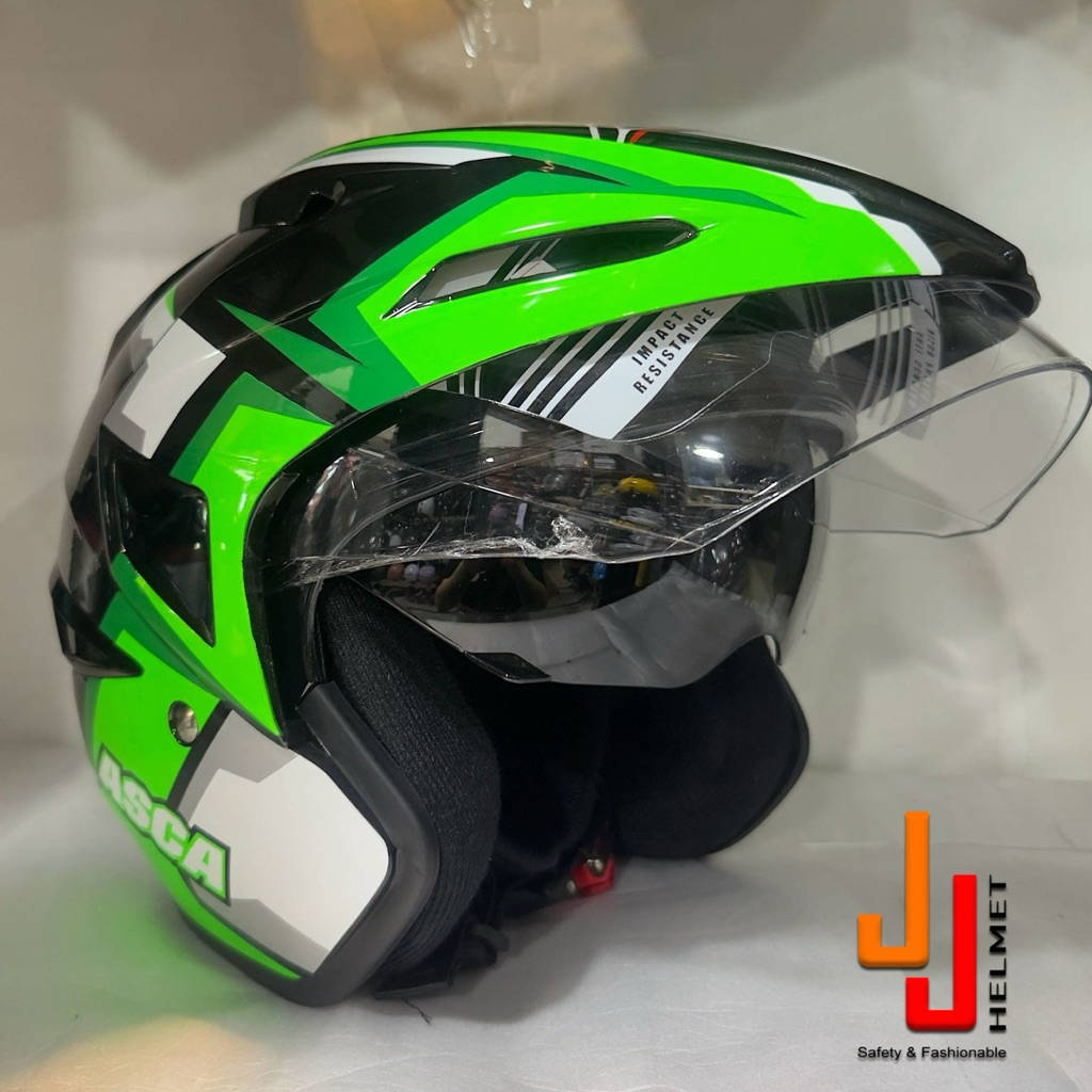 Helm ASCA Premier Corak (2 / Double Visor)