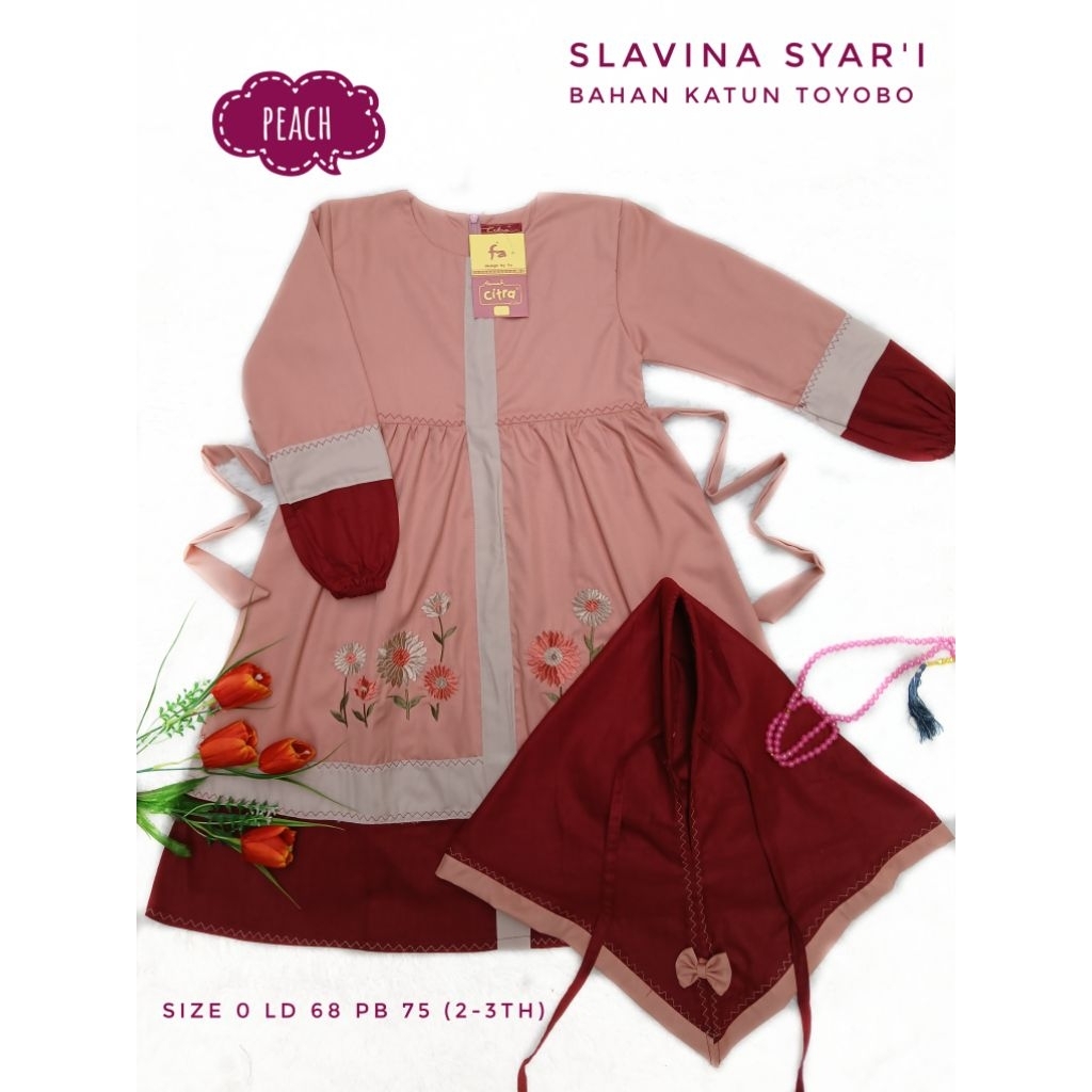 GAMIS ANAK KATUN/GAMIS ANAK BAGUS/GAMIS ANAK CITRA KIDS