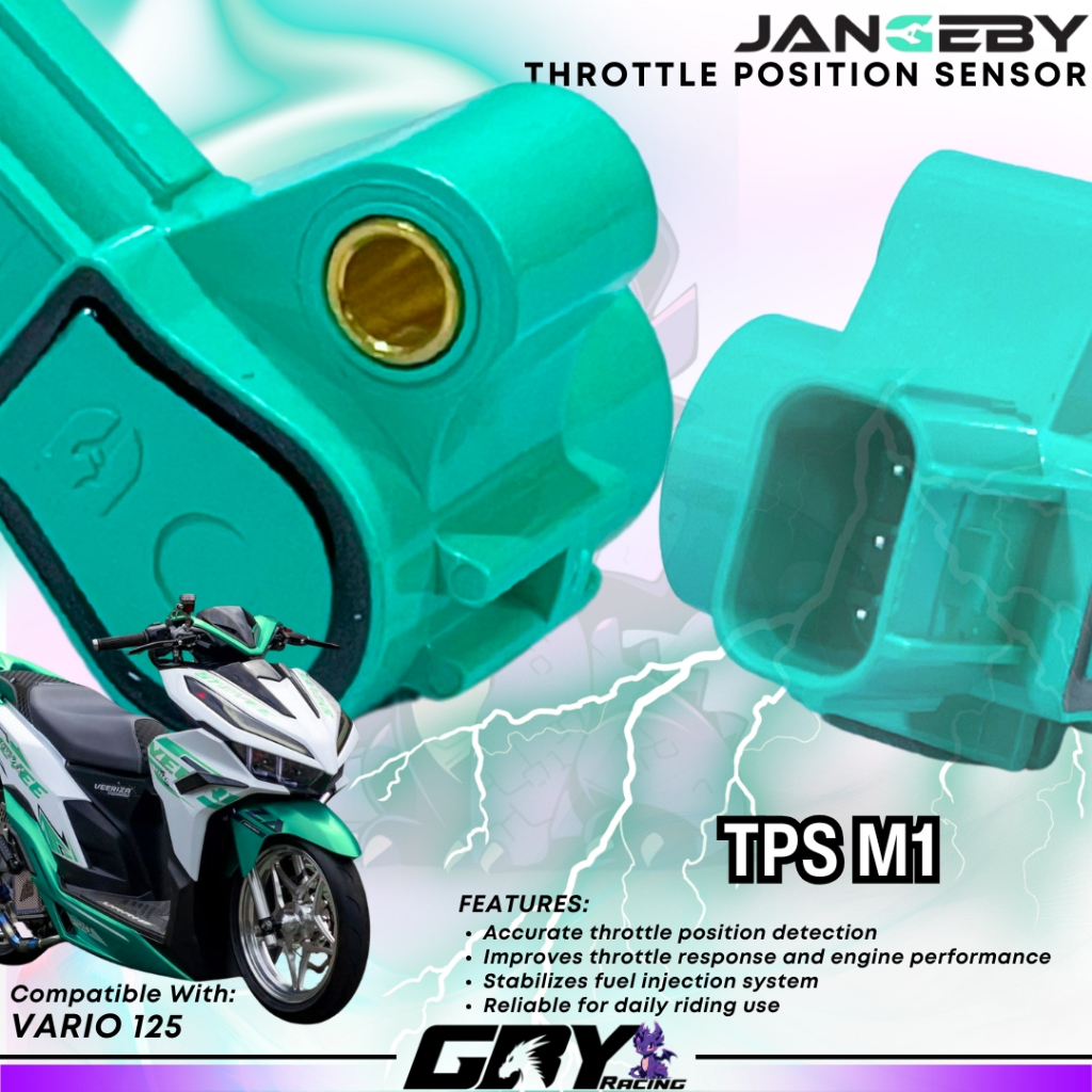JANGEBY TPS Sensor M1 K36 Vario 125 – Sensor TPS Vario 150 Beat FI ESP Beat Pop Injeksi Original