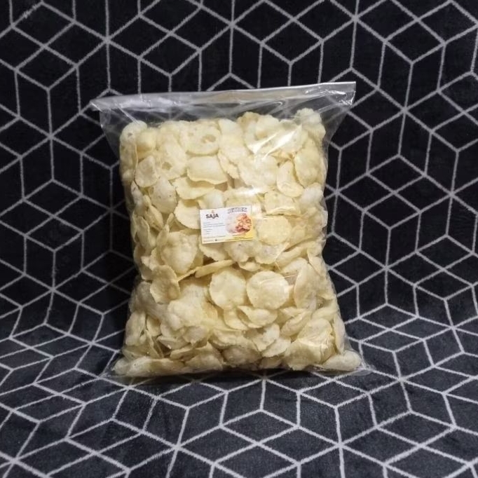 Jitrek Jetrek  Kripik Tepung Beras Moring Kripik Kecimpring Garut enak gurih dan lezat (250g-500g)