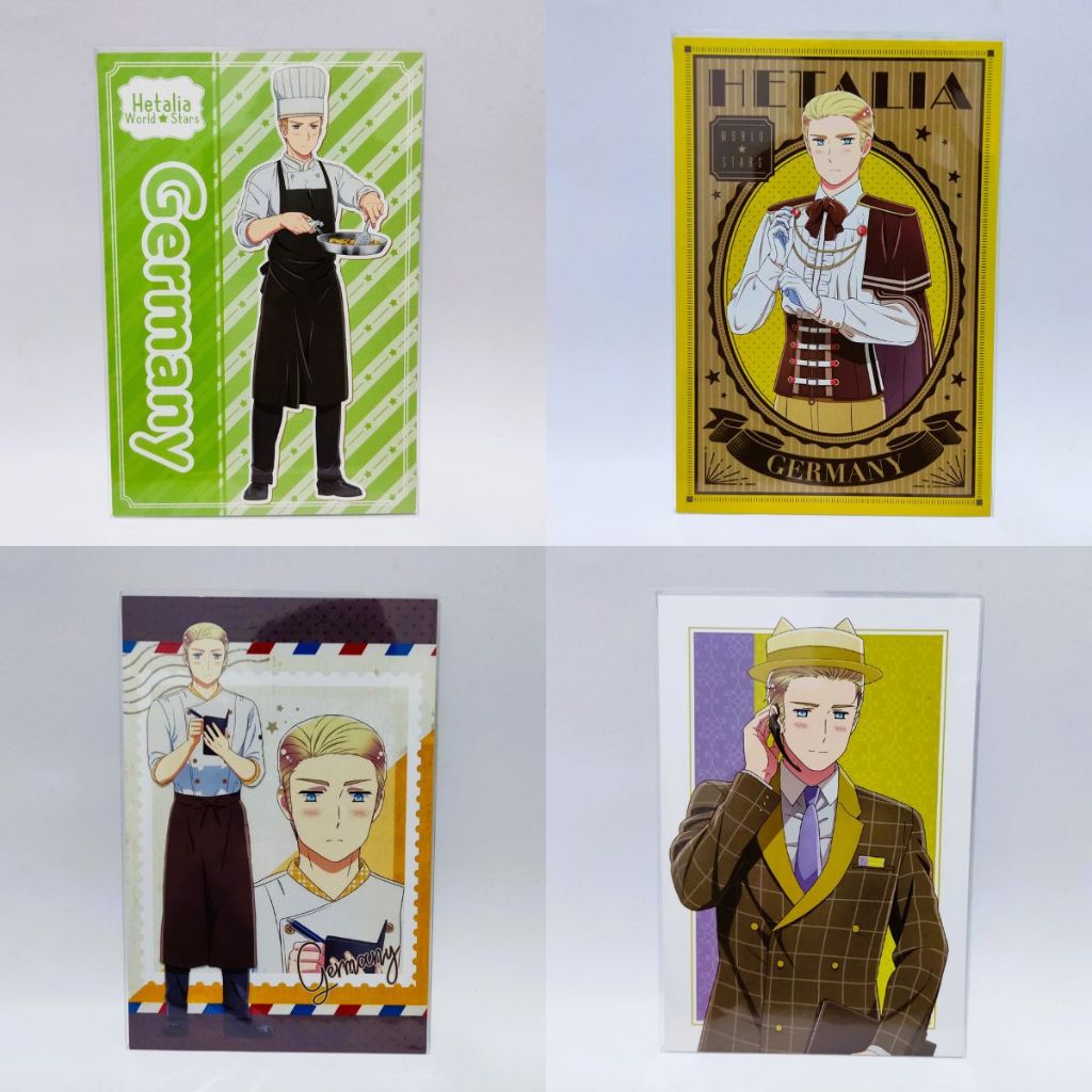 Hetalia World Stars Post Card Collection - Germany