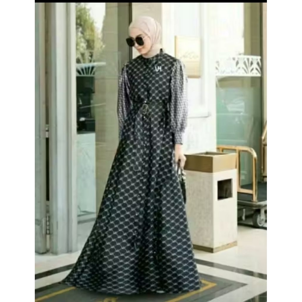sale dress vanilla hijab new